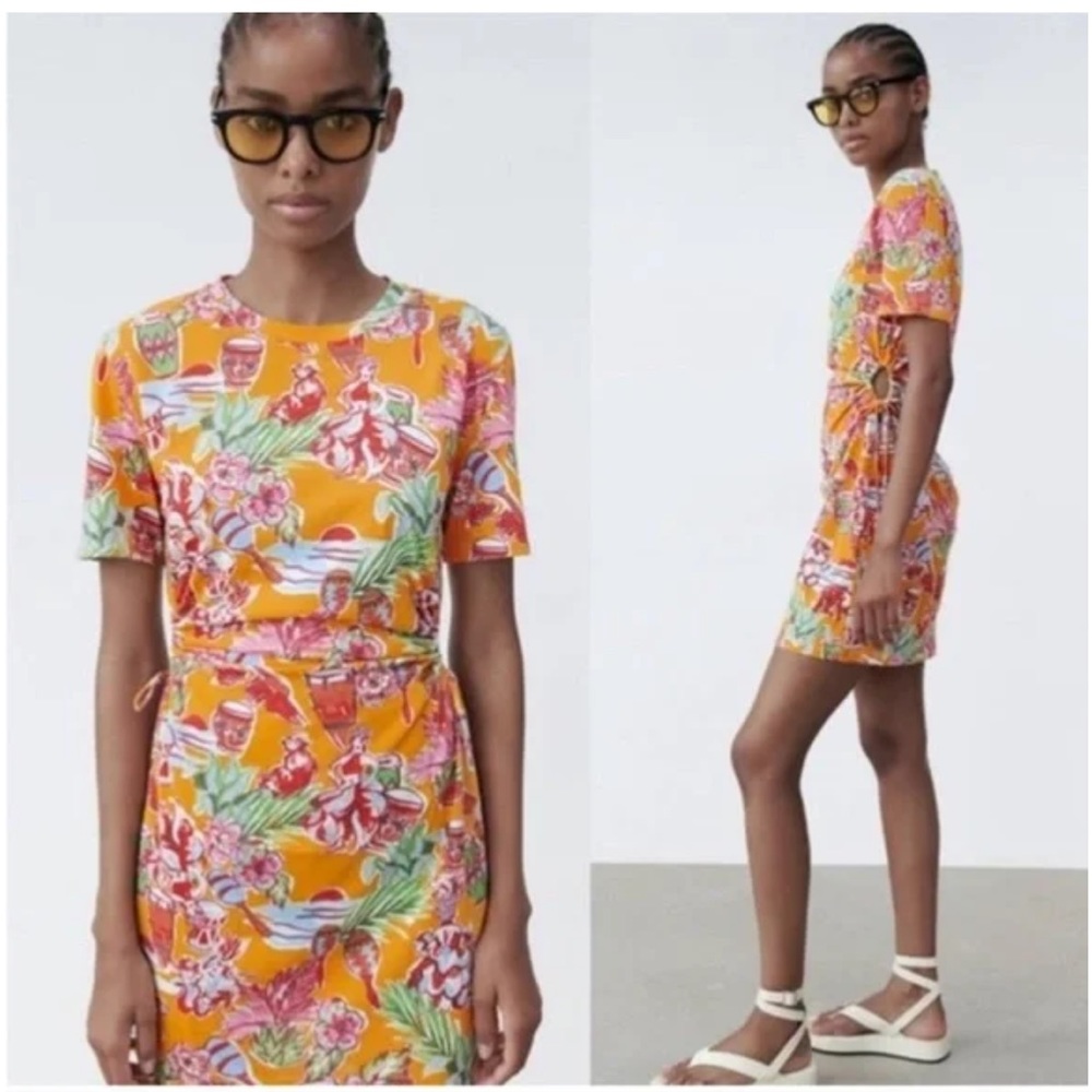 Zara Tropical Dress